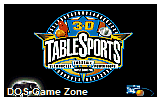 3-D TableSports DOS Game