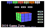 3D Cube DOS Game