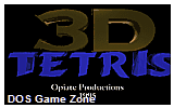3D Tetris DOS Game