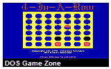 4-In-A-Row DOS Game