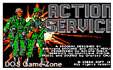 Action Service DOS Game