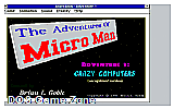 Adventures of Micro Man, The DOS Game
