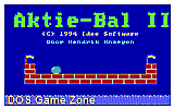 Aktie-Bal II DOS Game