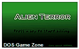 Alien Terror DOS Game