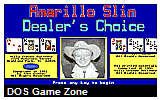 Amarillo Slim Dealer's Choice DOS Game