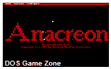 Anacreon Reconstruction 4021 DOS Game
