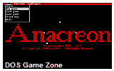 Anacreon- Reconstruction 4021 v2.0 DOS Game
