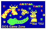 Animal Math DOS Game
