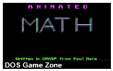 Animated Math DOS Game