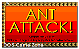 Ant Attack! DOS Game