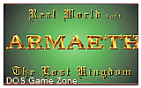 Armaeth- The Lost Kingdom DOS Game