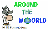 Around the World DOS Game