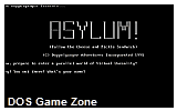 Asylum (Follow the Cheese and Pickle Sandwich) DOS Game