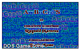 AwBoCrd'S DOS Game