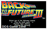 Back to the Future Part III DOS Game