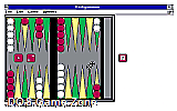 Backgammon DOS Game
