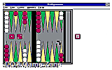 Backgammon for Windows DOS Game