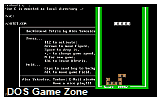 BackGround Tetris DOS Game