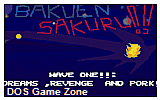 Bakuen Sakuru DOS Game