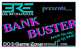 Bank Buster DOS Game