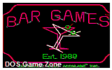 Bar Games DOS Game