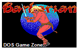 Barbarian DOS Game