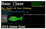 Bass Class DOS Game