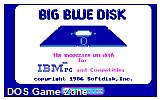 Big Blue Disk #11 DOS Game