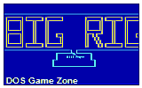 Big Rig DOS Game