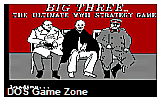 Big Three DOS Game