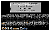 Biznesman DOS Game