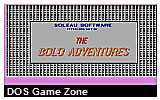 Bolo Adventures I DOS Game