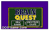 Brain Quest - 6th Grade DOS Game