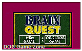 Brain Quest - 7th Grade DOS Game