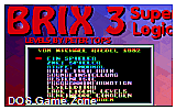 Brix 3 - Superlogic DOS Game