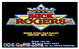 Buck Rogers Countdown To Doomsday DOS Game