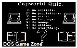 Capworld DOS Game
