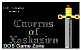Caverns of Xaskazien DOS Game