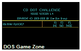 CD DOT Challenge DOS Game