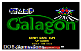 CHAMP Galagon DOS Game