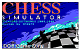 Chess Simulator DOS Game