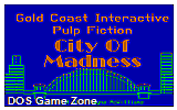 City of Madness DOS Game