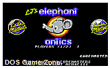 CJ's Elephant Antics DOS Game
