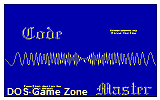 Code Master DOS Game