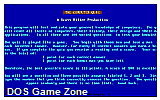 Computer Quiz, The DOS Game