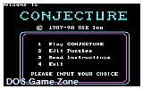 Conjecture DOS Game