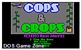 Cops & Crops DOS Game