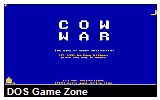 Cow War DOS Game