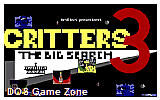 Critters 3- The Big Search DOS Game