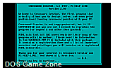 Crossword Creator DOS Game